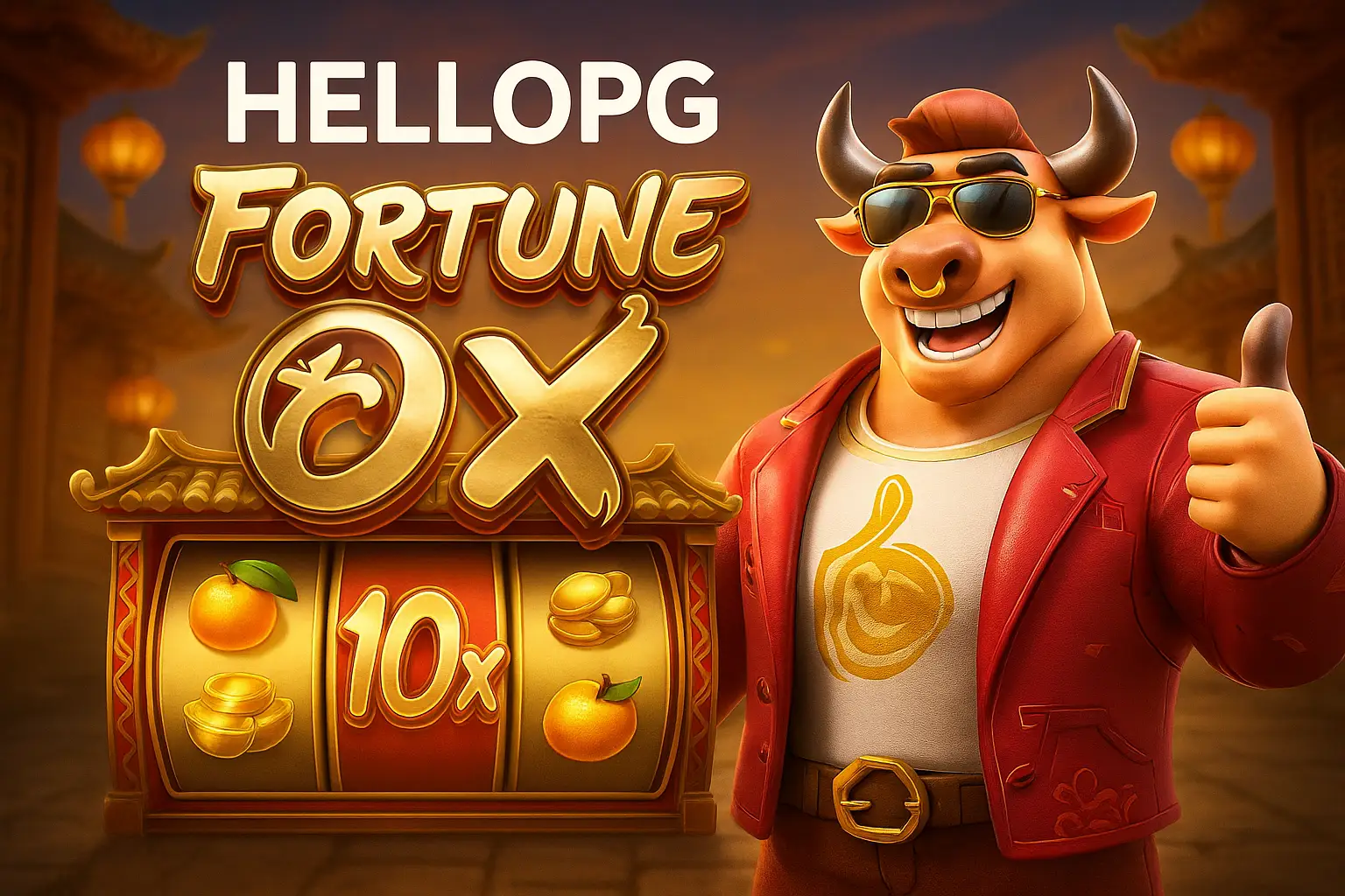 Fortune Ox no HELLOPG - Aposte Agora e Reivindique Seus Ganhos