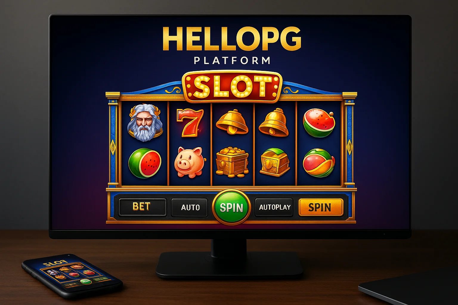 Jogos de Slot no Casino Online HELLOPG