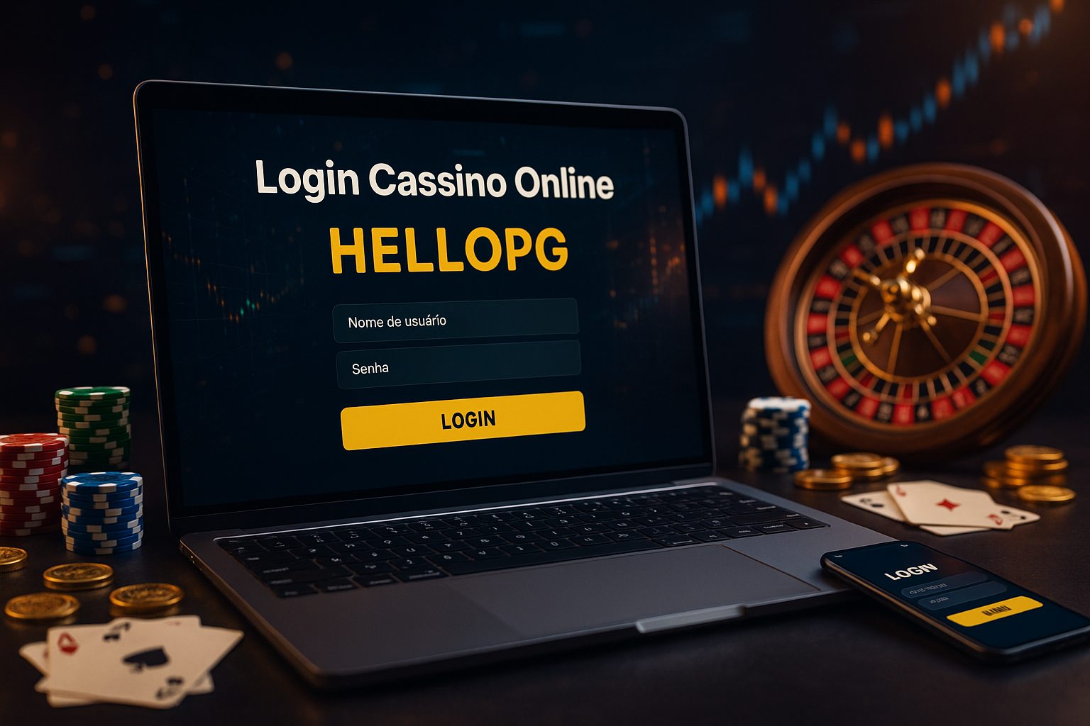 Login no Cassino HELLOPG