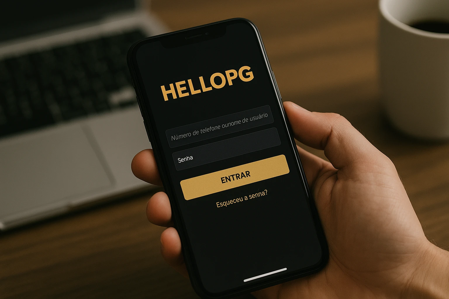 Não Perca tempo, o rRgistro na site HELLOPG